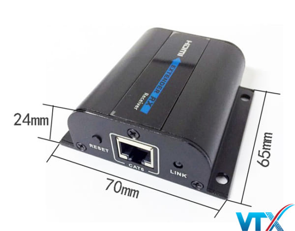 Bộ kéo dài HDMI 60m Extender LKV372A