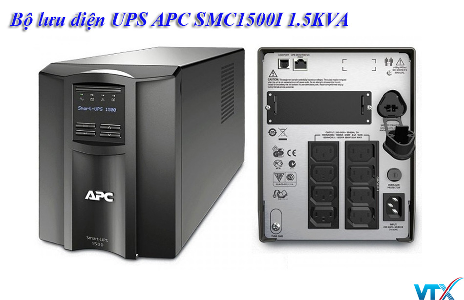 Bộ lưu điện UPS APC SMC1500I 1.5KVA