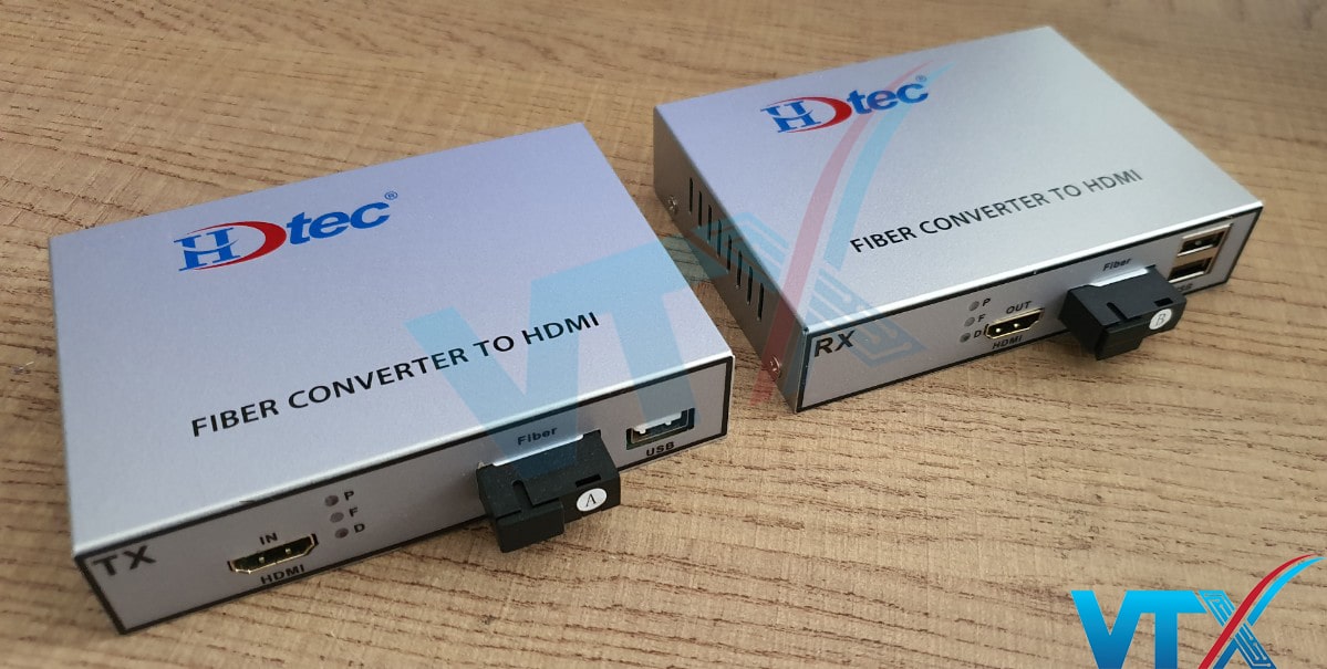 Bộ mở rộng HDMI HDTec 20km sử dụng cáp quang