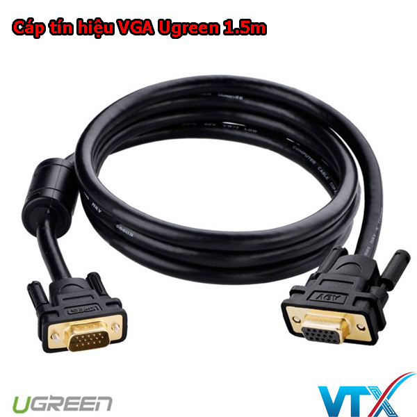 Cáp tín hiệu VGA Ugreen 1.5m