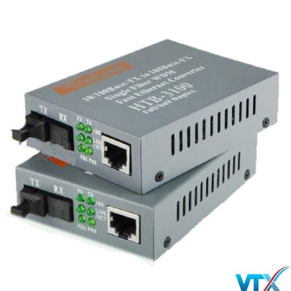 Converter Quang Netlink 1 sợi 10/100Mbps HTB3100A/B