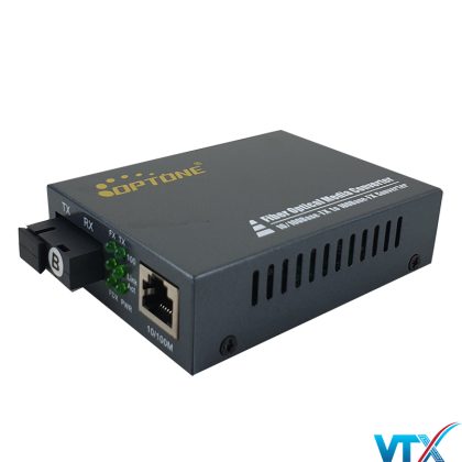 Converter Quang Optone 1 sợi OPT-1201S25 - 10/100Mbps
