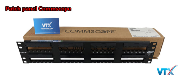 Patch panel 48 port Cat6 Commscope