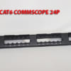 Patch panel 24 port Cat6 Commscope