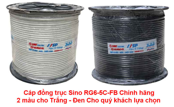 Cáp đồng trục Sino-RG6-5C-FB
