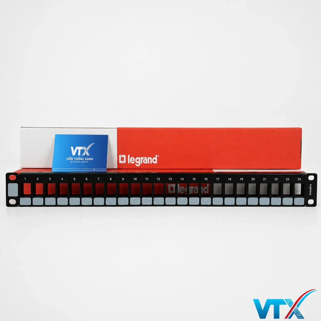 Patch panel Legrand 24 port Cat5e