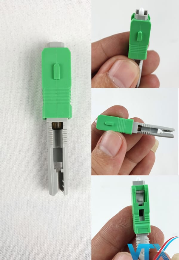 Fast connector SC-APC