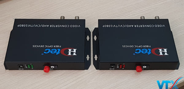 Media converter quang 2 port 1080p hdtec