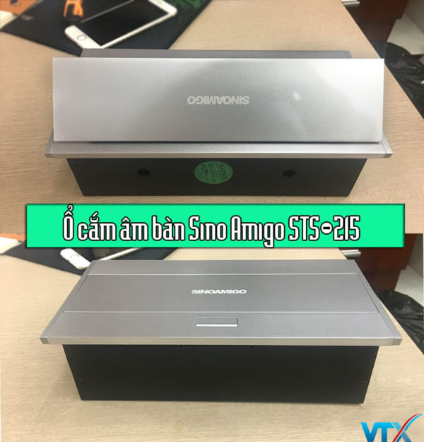 Ổ cắm điện âm bàn Sino-Amigo-STS-215