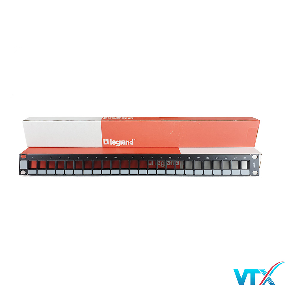 Patch panel Legrand 24 port Cat5e