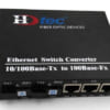 Switch quang HDTEC 2SC+3LAN 100M