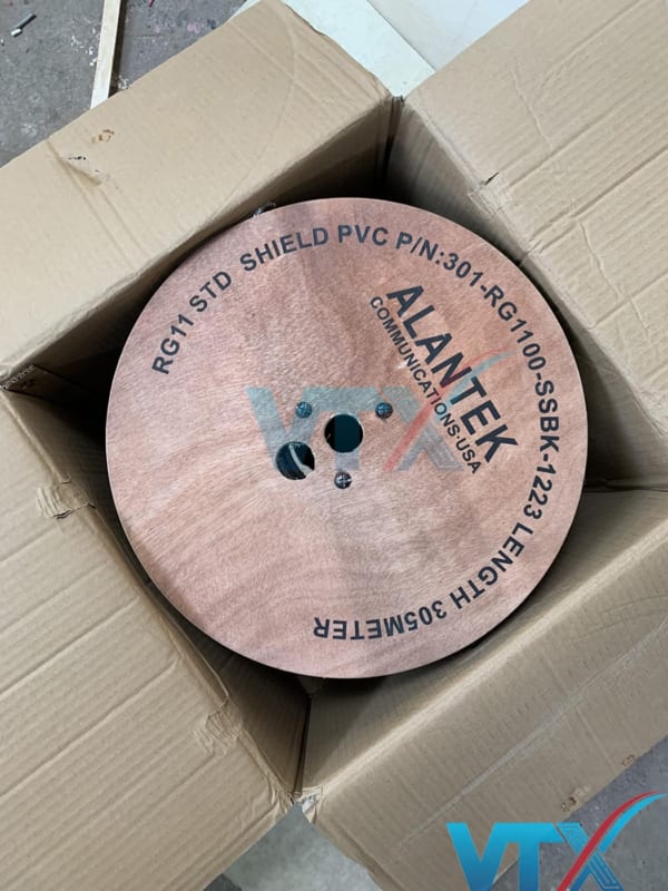 Cáp đồng trục Alantek RG11 301-RG1100-SSBK-1223