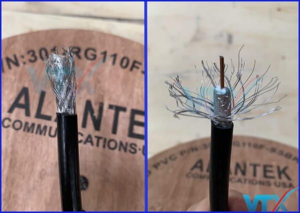 Cáp đồng trục Alantek RG11 Có Dầu