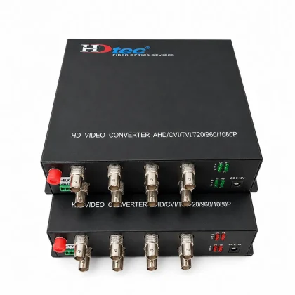 Media converter quang 8 kênh 1080p + RS485 HDTec 1000px