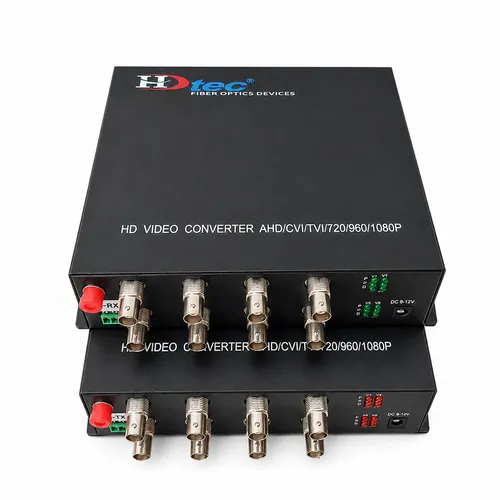 Media converter quang 8 kênh 1080p + RS485 HDTec
