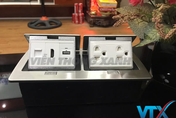 Ổ cắm âm sàn Sino Amigo SPU-52S