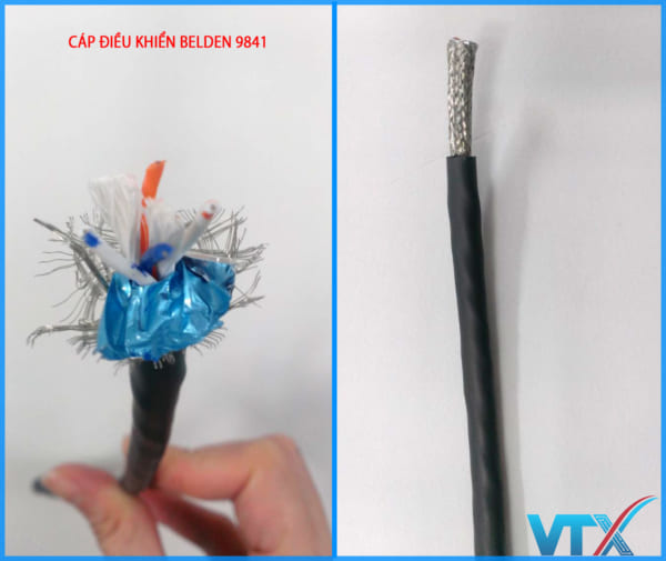 Cáp điều khiển 24AWG 1 Pair Belden