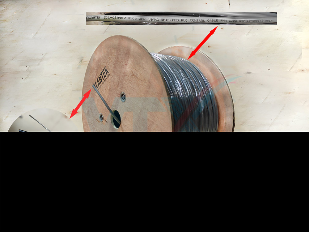 Cáp điều khiển 18 AWG 2 pair Alantek