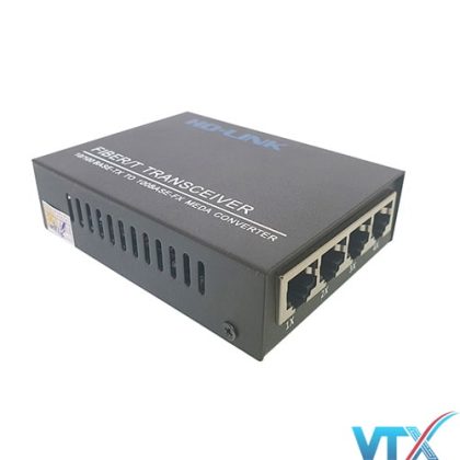 Converter quang 4 cổng LAN HOLink HL-SF-1004