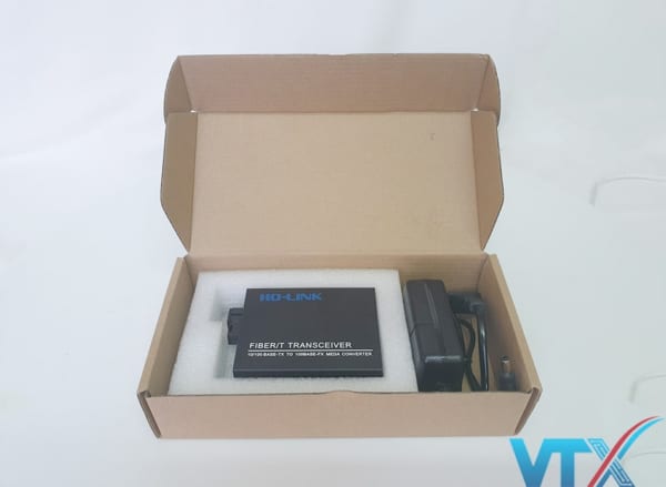 Converter quang 4 cổng LAN HOLink HL-SF-1004