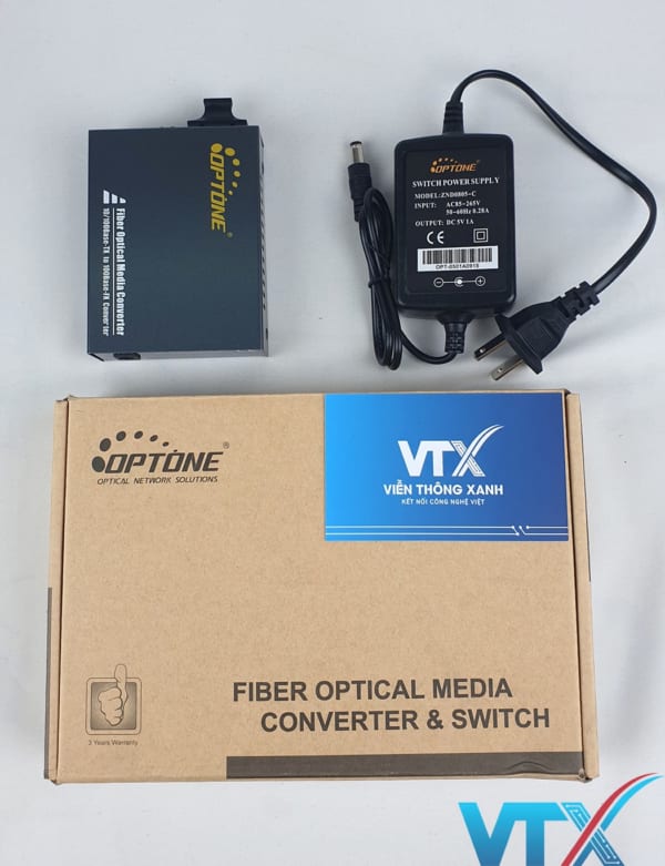 Converter quang Optone 2 sợi OPT1100S120