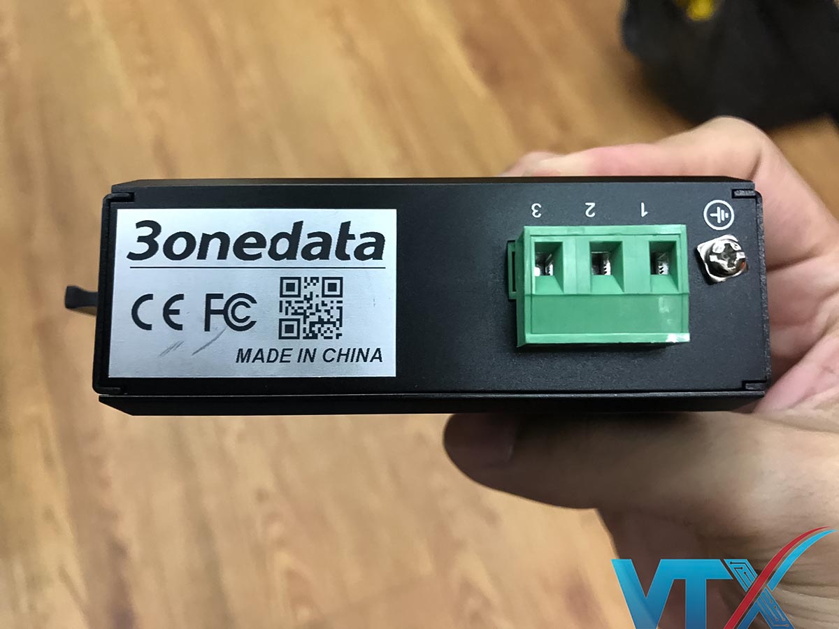 Converter quang công nghiệp 3Onedata IMC102-S