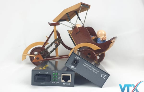 Converter quang Optone 2 sợi OPT1100S40