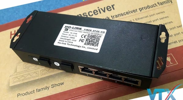 Switch 2 cổng quang SC + 4 cổng RJ45 HOLINK HL-FT-2F4E