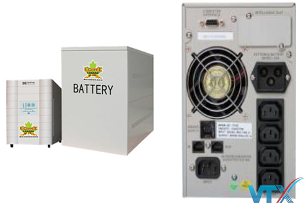 UPS Santak True Online C2KS Ắc quy rời