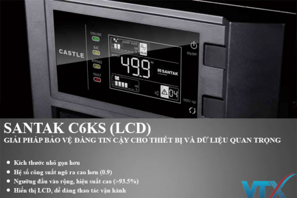 UPS Santak True Online C6KS