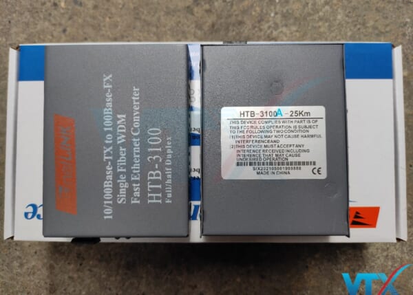 Converter Quang Netlink 1 sợi 10/100Mbps HTB3100A/B