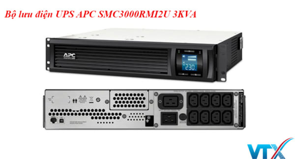 Bộ lưu điện UPS APC SMC3000RMI2U 3KVA 2U Rack mountable LCD 230V