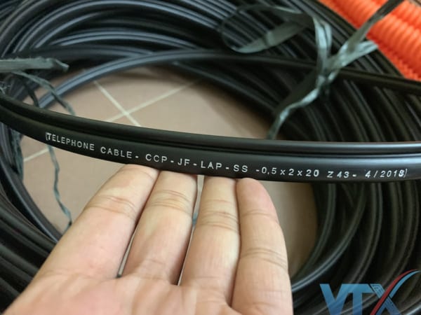 Cáp điện thoại 20 đôi treo ngoài trời