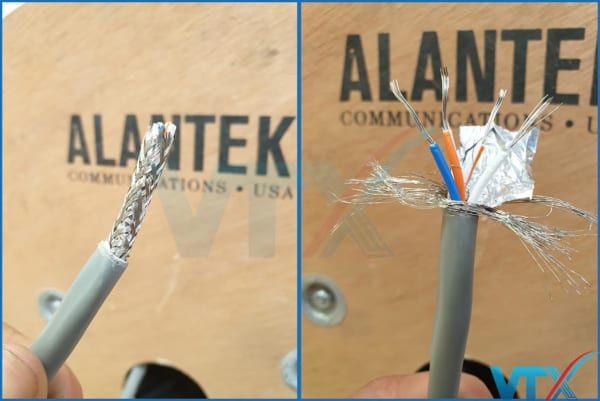 Cáp điều khiển 24 AWG 2-pair Alantek 301-RS5102-0500