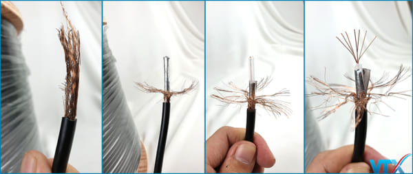 Cáp đồng trục thang máy HDPRO RG59U chính hãng