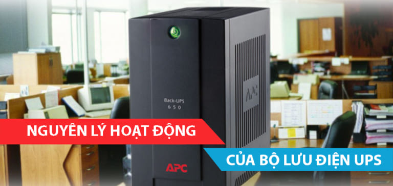 Nguyên lý hoạt động của bộ lưu điện UPS
