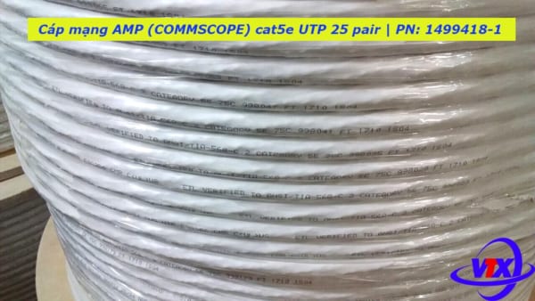 Cáp mạng Cat5e 25-pair UTP COMMSCOPE | PN: 1499418-1