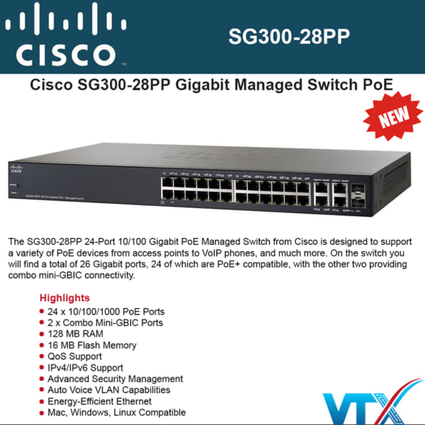 Cisco SG300-28PP