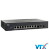 Switch chia mạng Cisco 10Port SG300-10