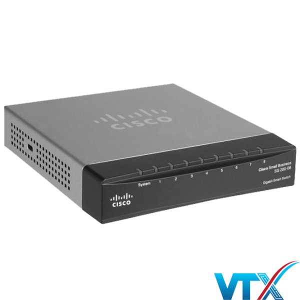 Switch chia mạng Cisco 8Port – Cisco SG200-08