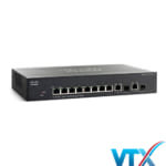 Switch mạng PoE Cisco SF302-08PP 8 Port 10/100Mbps