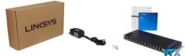 Switch chia mạng Linksys LGS116 16Port