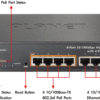 Switch chia mạng PLANET PoE 8Port FSD-804PS