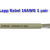 Cáp điều khiển Lapp Kabel 16AWG 1 pair | PN: 3800717