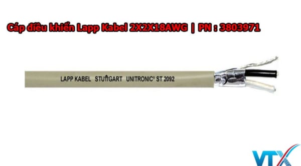 Cáp điều khiển Lapp Kabel 2X2X18AWG | PN : 3803971