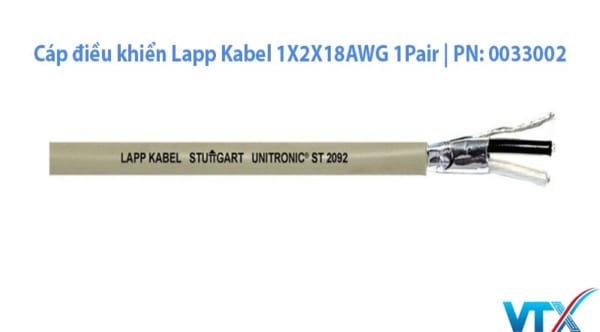 Cáp điều khiển Lapp Kabel 1X2X18AWG 1Pair | PN: 0033002