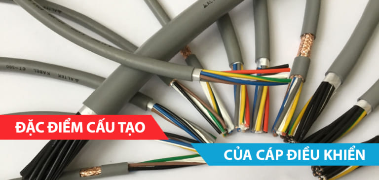 Đặc điểm cấu tạo của cáp điều khiển
