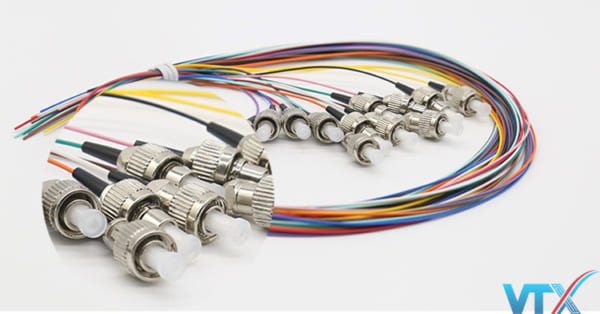 Dây hàn quang Singlemode FC (đầu tròn xoáy)