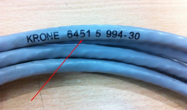 Dây nhảy mạng Cat6 ADC-Krone