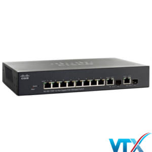 Switch chia mạng PoE Cisco SG300-10PP